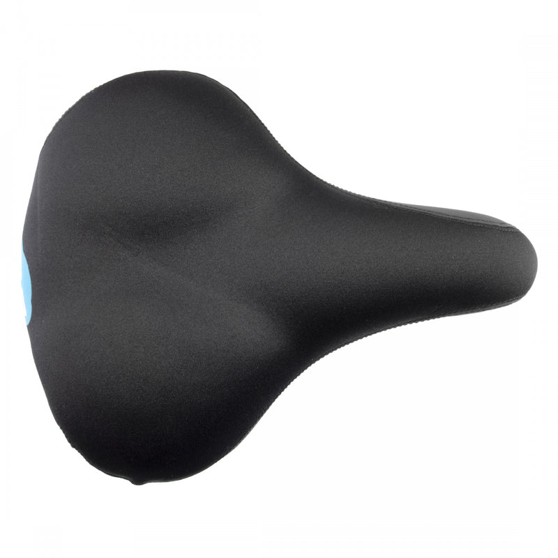 Load image into Gallery viewer, Cloud-9 Unisex Bicycle Comfort Seat Cruiser - Black Steel Rails Lycra Cover