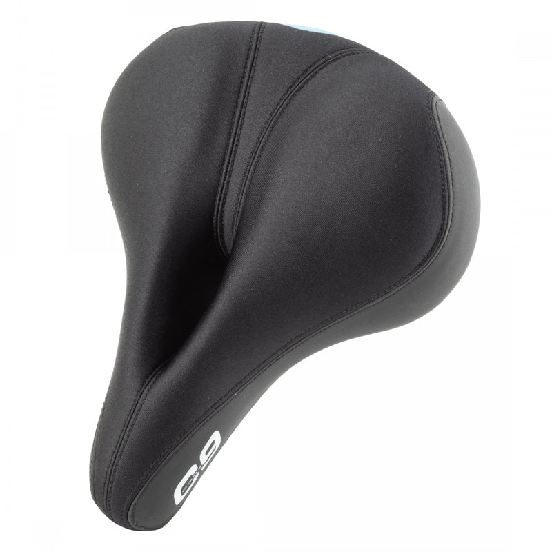 Load image into Gallery viewer, Cloud-9 Unisex Cut Out Bicycle Comfort Seat Cruiser - Black Steel Rails