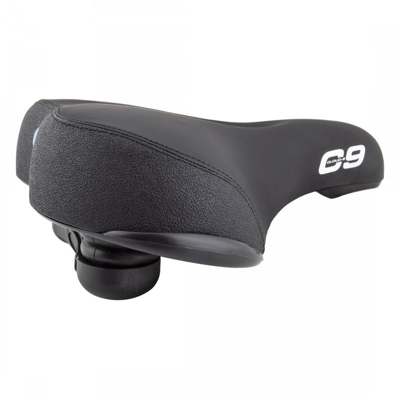 Load image into Gallery viewer, Cloud-9 Unisex Cut Out Bicycle Comfort Seat - Black Steel Rails Emerald