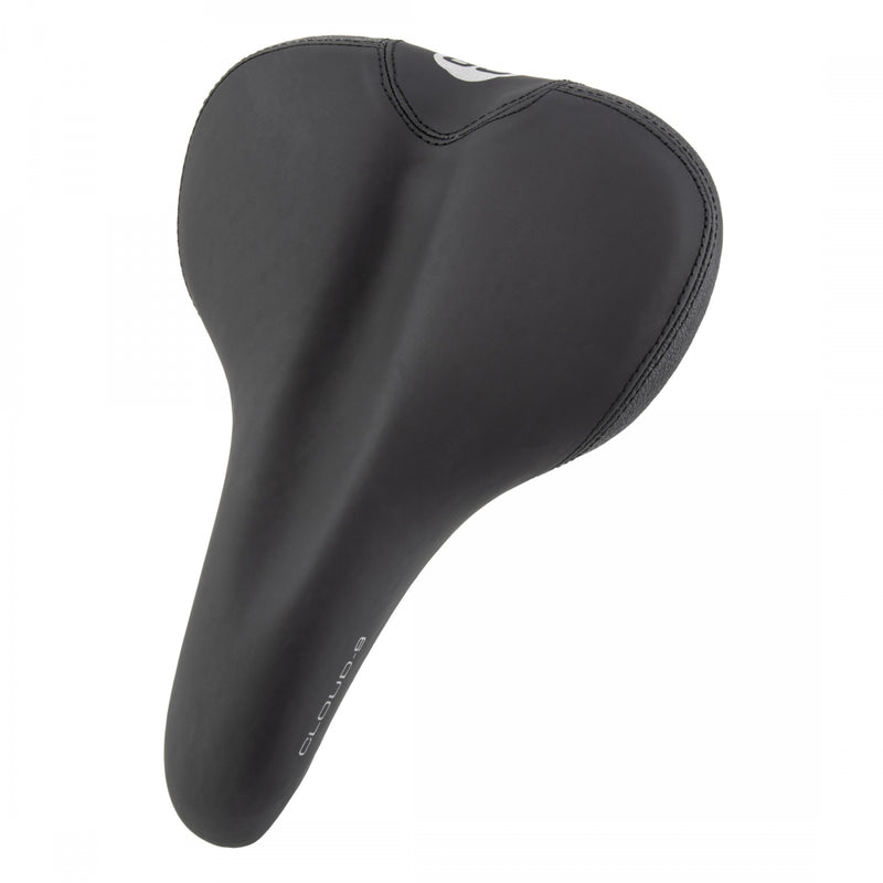 Load image into Gallery viewer, Cloud-9 Unisex Commuter Bicycle Comfort Seat - Black Steel Rails Unisex