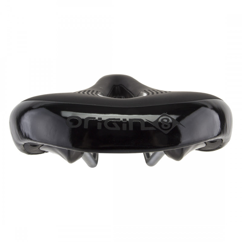 Load image into Gallery viewer, Origin8 Quantum Flo Vent Cutout- Black 158mm Width Chromoly Rail Unisex