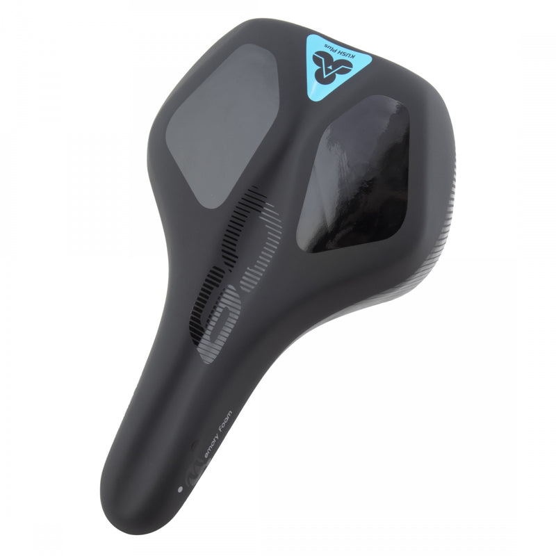 Load image into Gallery viewer, Cloud-9 Unisex Medium Sport Saddle Kush Plus Memory Foam Road MTB - Black