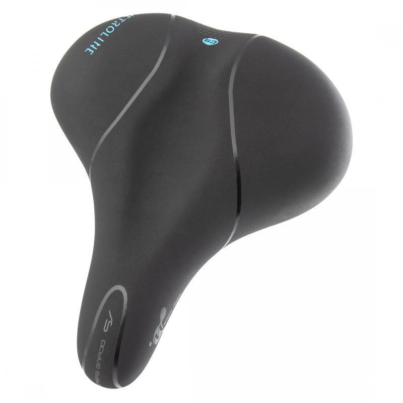 Load image into Gallery viewer, Cloud-9 Metroline Extra Cushion Memory Foam Bicycle Seat Saddle - Black