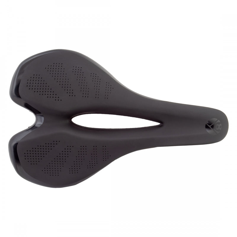 Load image into Gallery viewer, Origin8 Throne Flo XL Air Foam - Black 158mm Width Nylon Fiber Alloy Rail