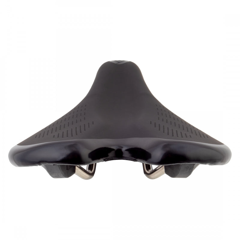 Load image into Gallery viewer, Origin8 Throne XL Air Foam - Black 158mm Width Nylon Fiber Alloy Rails