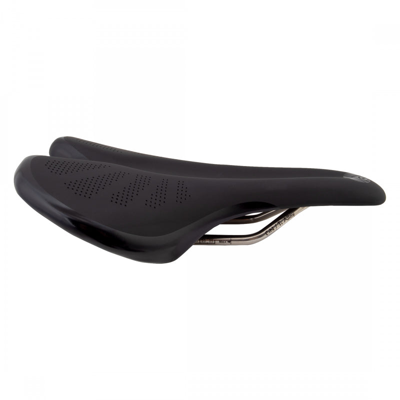 Load image into Gallery viewer, Origin8 Throne XL Air Foam - Black 158mm Width Nylon Fiber Alloy Rails