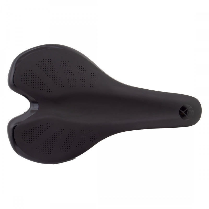 Load image into Gallery viewer, Origin8 Throne XL Air Foam - Black 158mm Width Nylon Fiber Alloy Rails