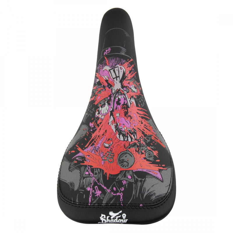 Load image into Gallery viewer, The Shadow Conspiracy Penumbra Jones Series 10 Saddle BMX - Black 143mm Width