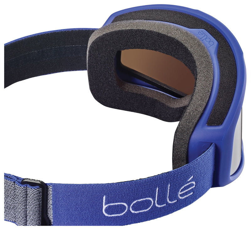 Load image into Gallery viewer, Bolle Bedrock Plus Blue Matte Black Chrome Sunglasses