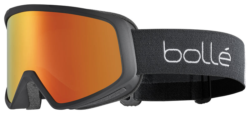 Load image into Gallery viewer, Bolle Bedrock Plus Black Matte Sunglasses with Sunrise Lens