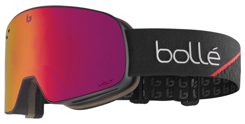Load image into Gallery viewer, Bolle Nevada Black Matte Sunrise Bolle