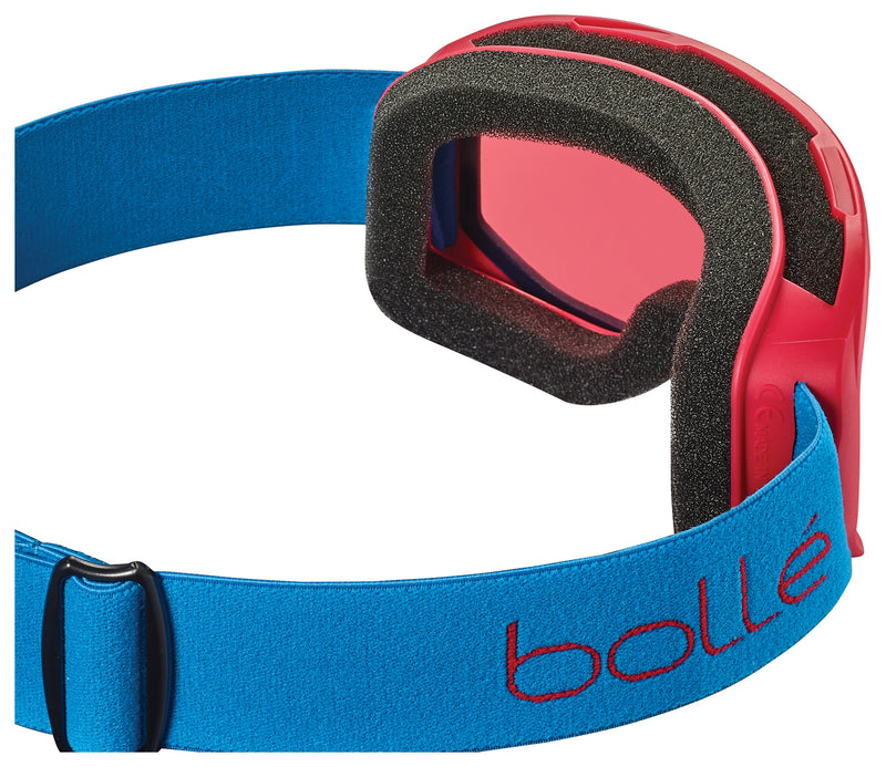 Load image into Gallery viewer, Bolle Inuk Red and Blue Matte Verm Bolle Ski Goggles