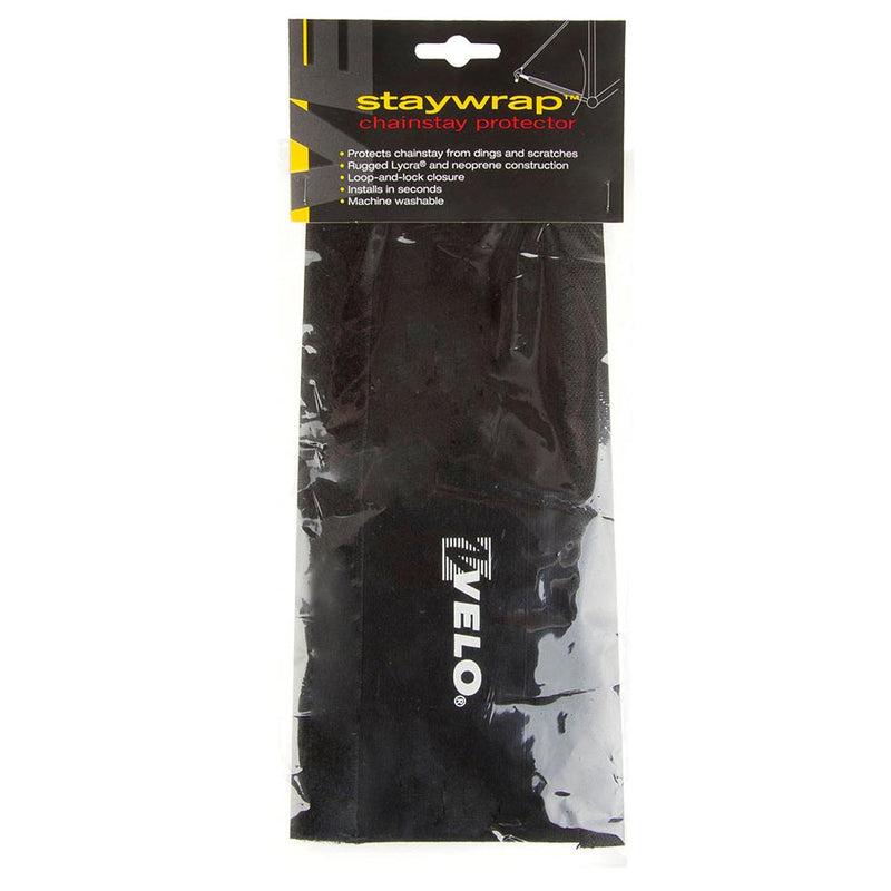 Load image into Gallery viewer, Velo Staywrap Proctector Velcro Closure, Chainstay, Black, 260 x 130 x 100mm