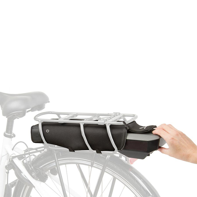 Load image into Gallery viewer, M-Wave E-Protect Carrier Rear Carrier Battery, Black