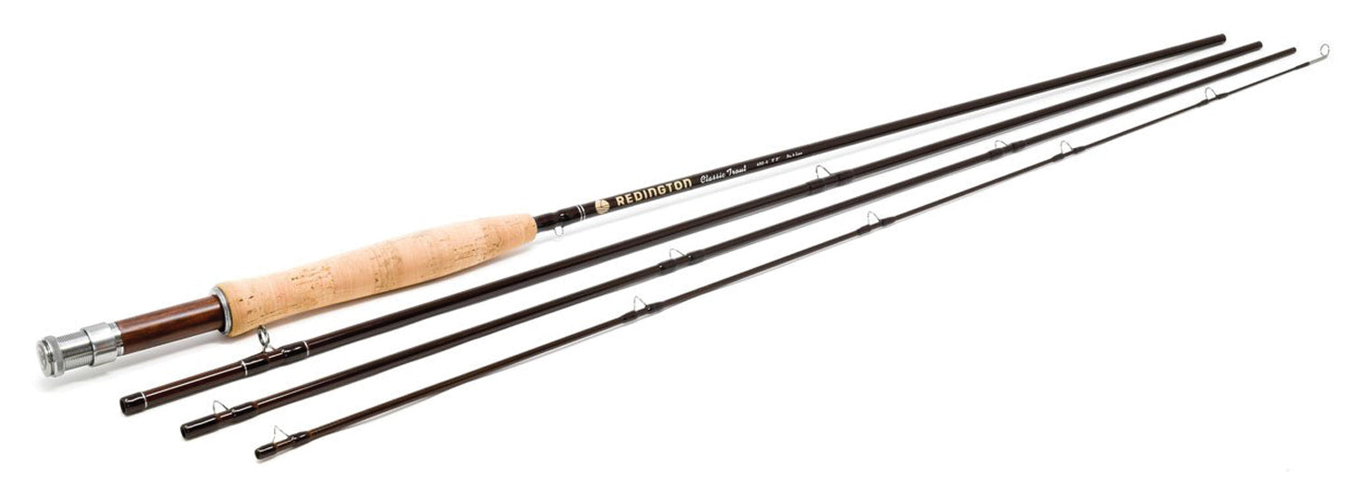 Redington Classic Trout 4-Piece 5WT Fly Fishing Combo Set with