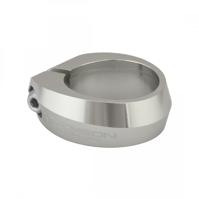 Load image into Gallery viewer, Thomson Seatpost Clamp 29.8mm Silver Long Lasting No Squeaking American Made