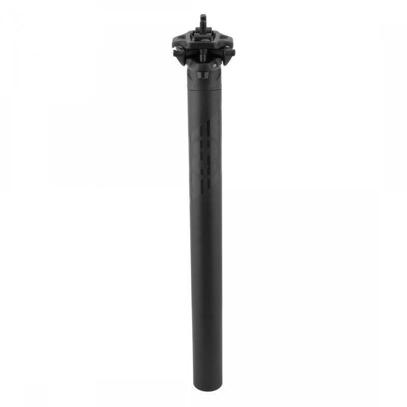 Load image into Gallery viewer, Origin8 Axys Carbon Seatpost 31.6mm 350mm Black Micro-Adjust 2 Bolt Clamp