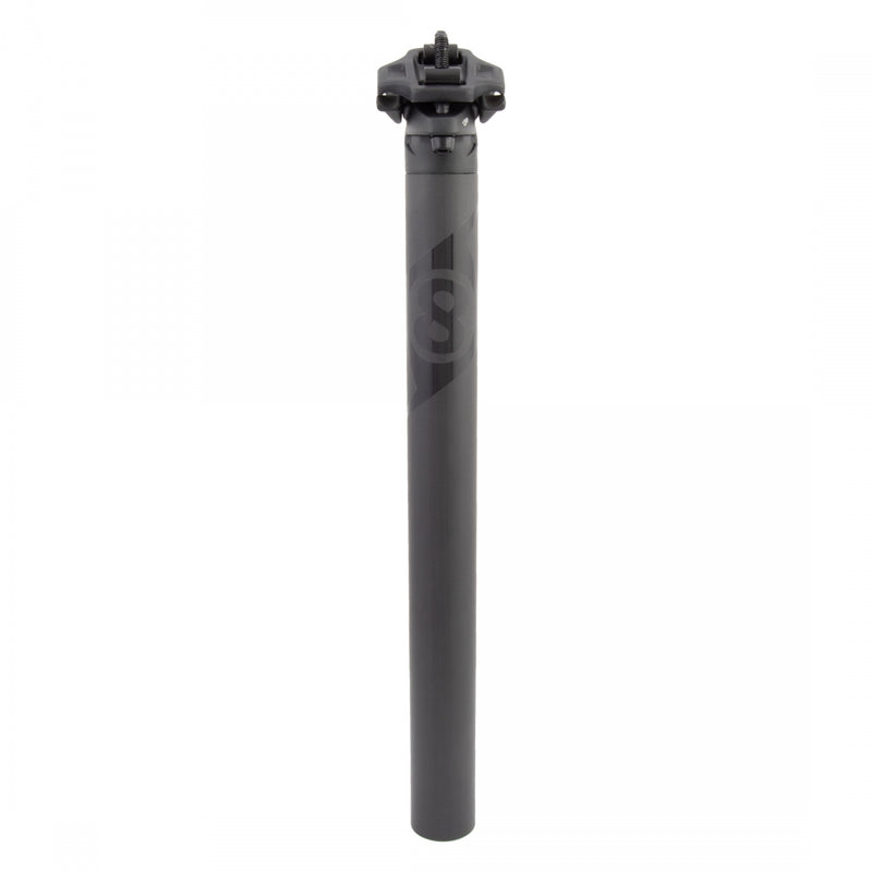 Load image into Gallery viewer, Origin8 Axys Carbon Seatpost 31.6mm 350mm Black Micro-Adjust 2 Bolt Clamp