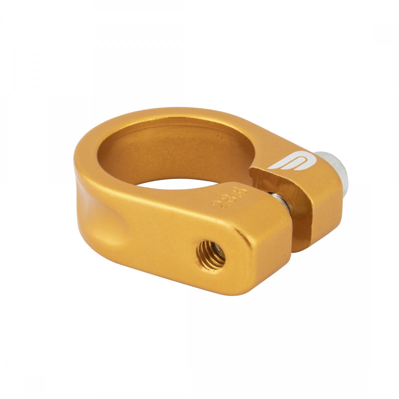 Load image into Gallery viewer, Pure Cycles Seat Post Clamp 28.6 Gold