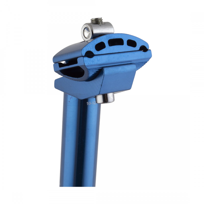 Load image into Gallery viewer, Black Ops Alloy Anodized Seatpost 25.4mm 350mm Blue