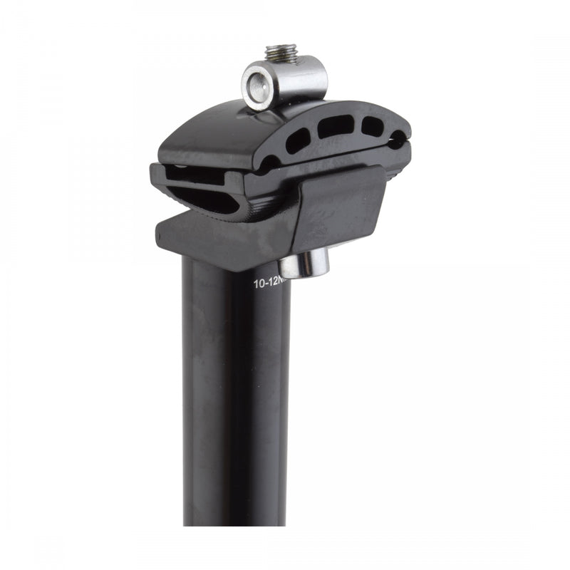 Load image into Gallery viewer, Black Ops Alloy Anodized Seatpost 27.2mm 350mm Black