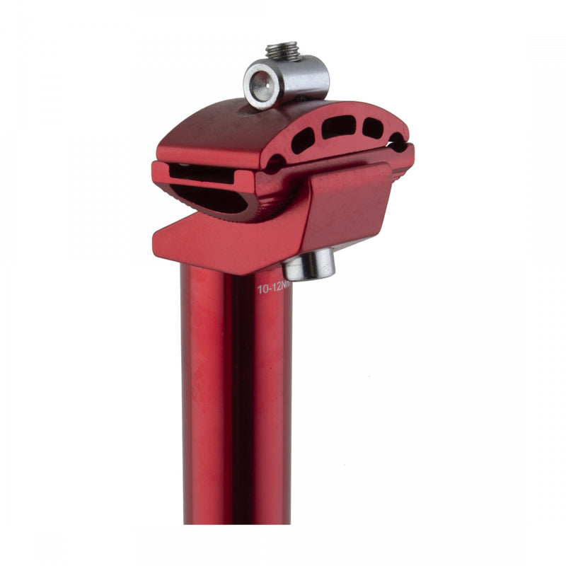 Load image into Gallery viewer, Black Ops Alloy Anodized Seatpost 27.2mm 350mm Red