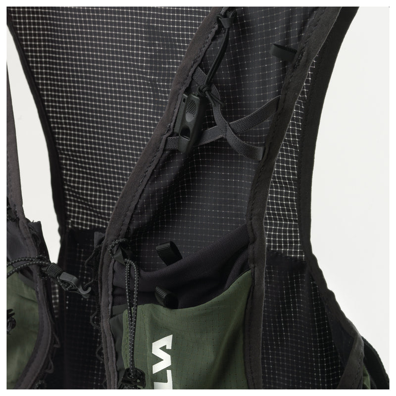 Load image into Gallery viewer, Silva Strive Fly Vest XS in Green - Lightweight and Functional Fishing Vest