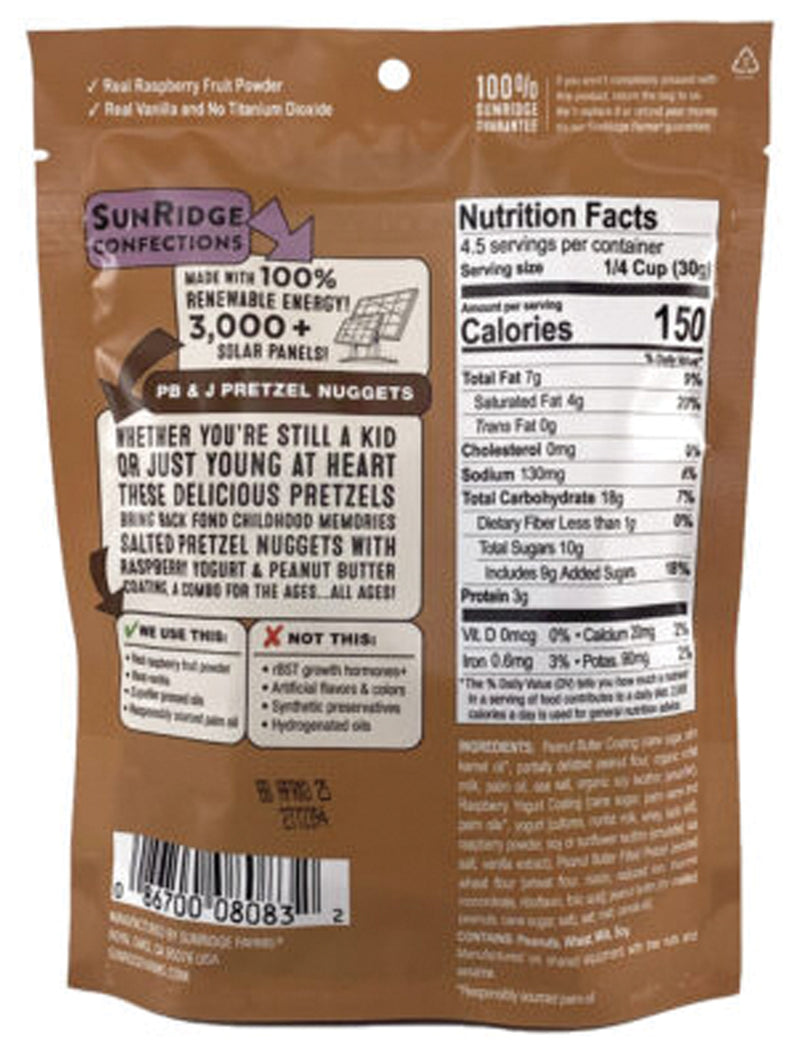 Load image into Gallery viewer, Sunridge Farms PB&J Pretzel Nuggets: A Sweet and Salty Snack Delight!