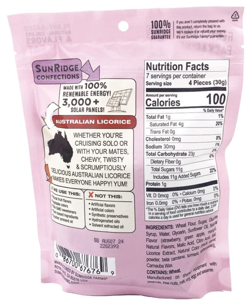 Load image into Gallery viewer, Sunridge Farms Australian Licorice Fruit Mix: A Delicious Blend of Sweet and Chewy Goodness!