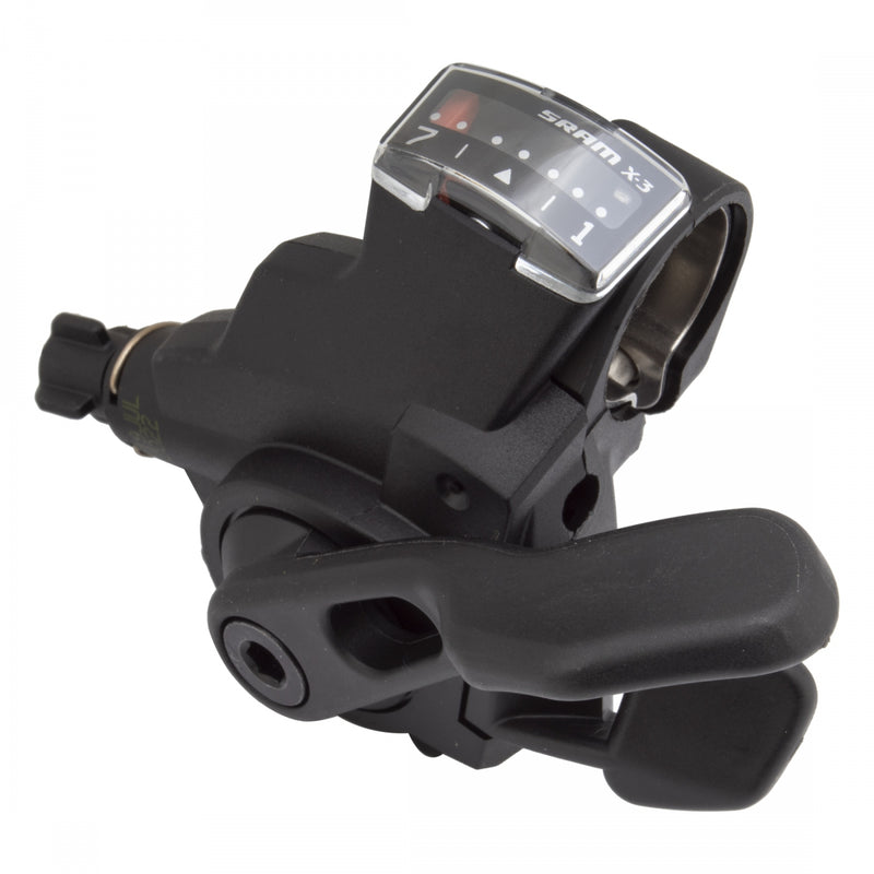 Load image into Gallery viewer, SRAM X3 Trigger Rear 7sp Shifter, Black