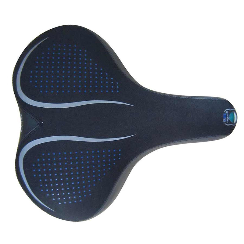 Load image into Gallery viewer, EVO Gel Comfort 280 ES-L Saddle, 300 x 280mm, Unisex, Black