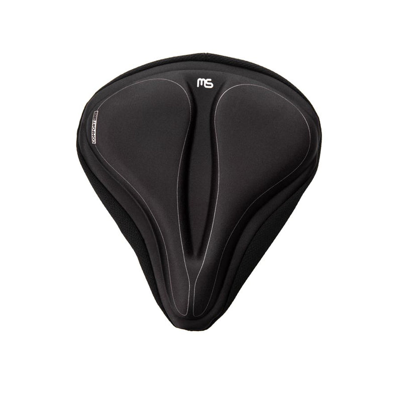 Load image into Gallery viewer, Megasoft Rec + Gel Saddle Cover, Seat Cover, 254 x 241mm, Black