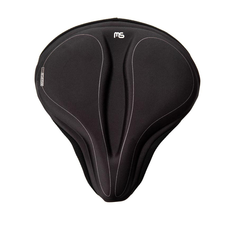 Load image into Gallery viewer, Megasoft Cruiser Gel Saddle Cover, Seat Cover, 269 x 279mm, Black