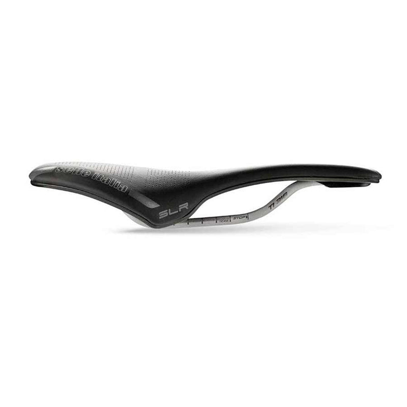 Load image into Gallery viewer, Selle Italia SLR Boost Saddle - Black 130mm Width Titanium Rails