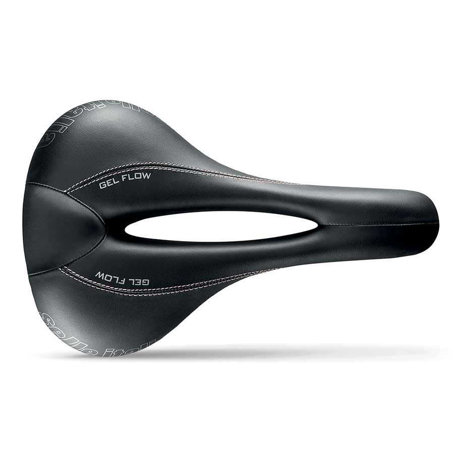 Selle Italia Anatomic Pour Femme - Cuir Marron - Selle De Vélo De Route Occasion En Bon état