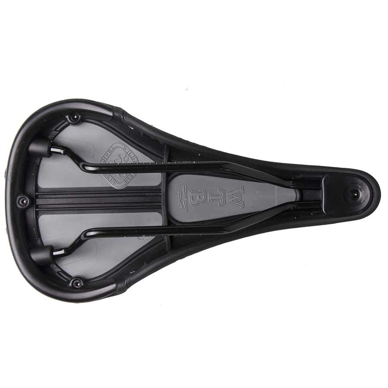 Load image into Gallery viewer, WTB Comfort Saddle - Black 255mm Width Steel Rails Lightweight Padding