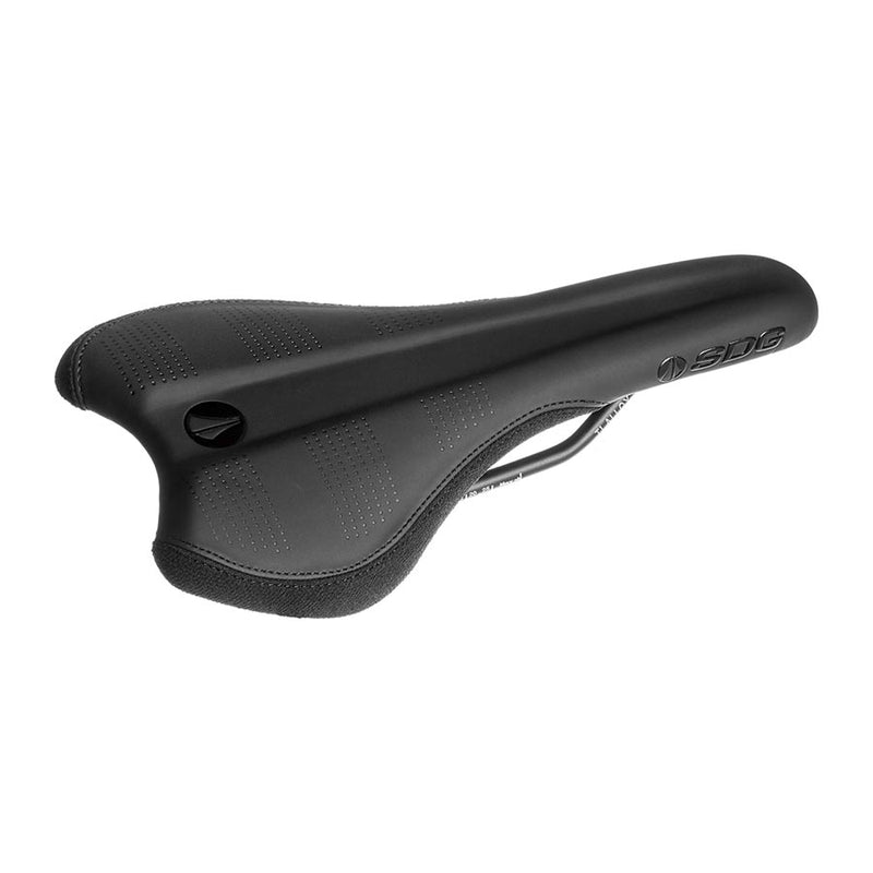 Load image into Gallery viewer, SDG Radar Saddle - Black 138mm Width Cutout Base For Extra Perineum Comfort