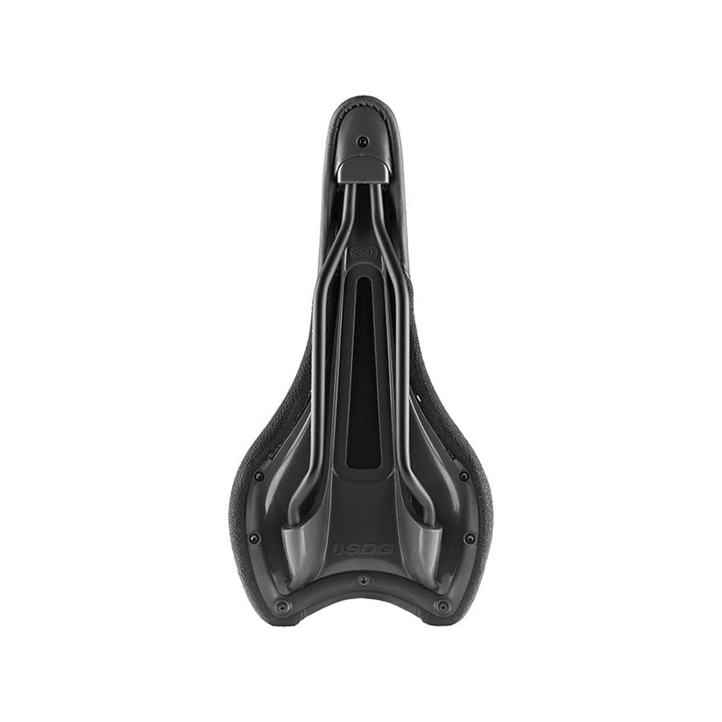 Load image into Gallery viewer, SDG Radar Saddle - Black 138mm Width Cutout Base For Extra Perineum Comfort
