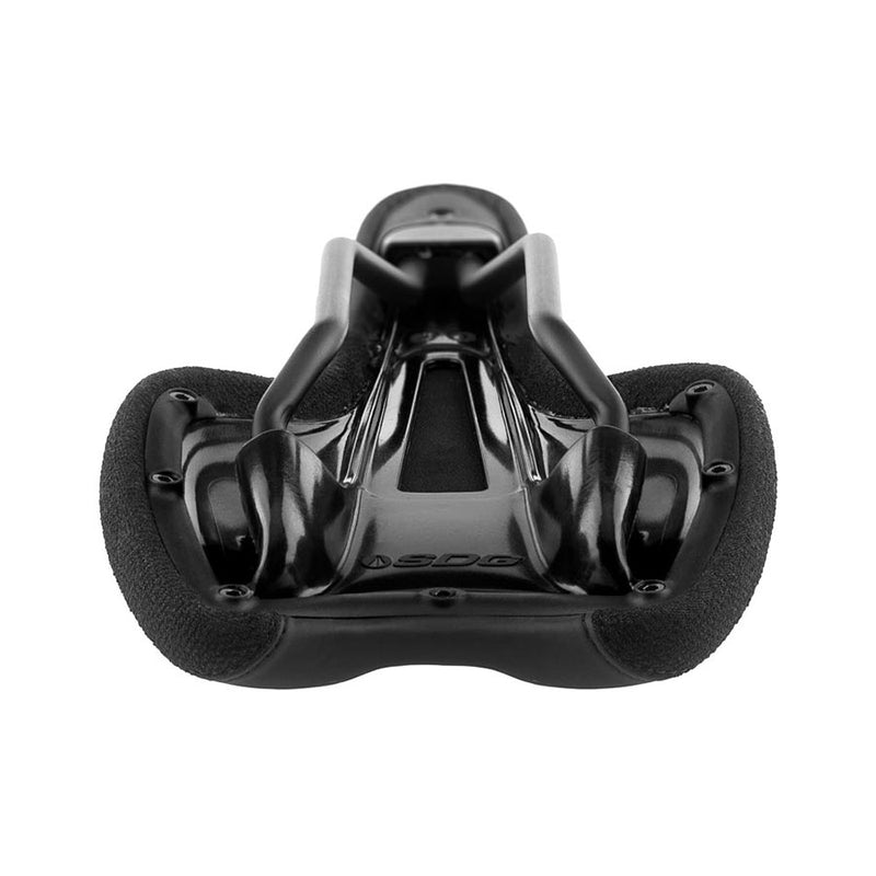 Load image into Gallery viewer, SDG Radar Saddle - Black 138mm Width Cutout Base For Extra Perineum Comfort