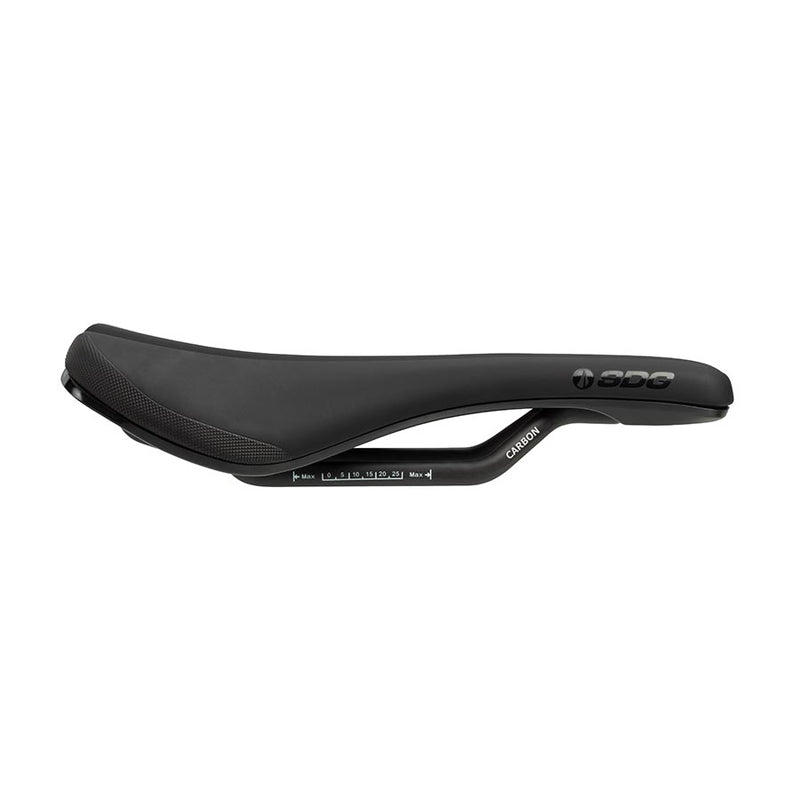 Load image into Gallery viewer, SDG Components Bel-Air V3 Carbon, Saddle, 260 x 140mm, Unisex, 181g, Black/Grey