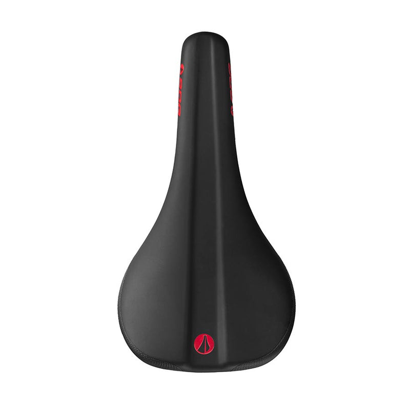 Load image into Gallery viewer, SDG Components Bel-Air V3 Lux-Alloy, Saddle, 260 x 140mm, Unisex, 236g, Black/Red