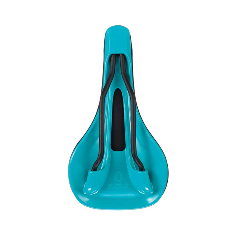 Load image into Gallery viewer, SDG Components Bel-Air V3 MAX, Saddle, 260 x 140mm, Unisex, 255g, Black/Turquoise