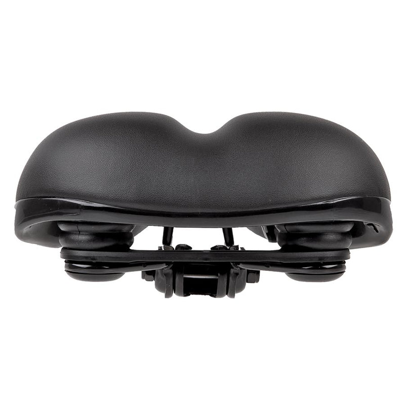 Load image into Gallery viewer, Velo Elasto D2 Plush Comfort Saddle, 264 x 220mm, 854g, Black