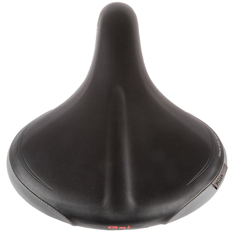 Load image into Gallery viewer, Velo Tour DS Gel Comfort Saddle, 265 x 255mm, Black