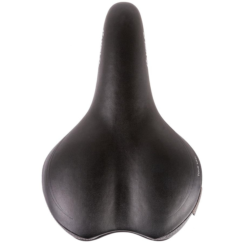 Load image into Gallery viewer, Velo Tour Uni Comfort Saddle, 261 x 171mm, 398g, Black