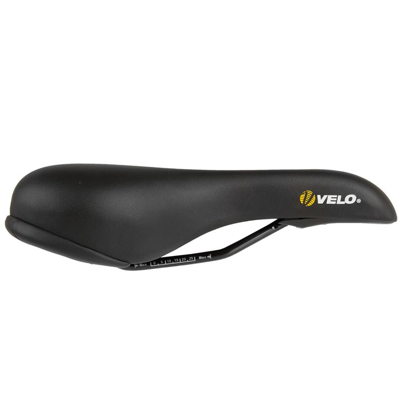 Load image into Gallery viewer, Velo Flex TR Touring Saddle 260 x 152mm, 376g, Black