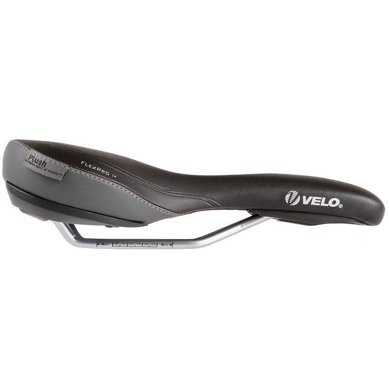 Load image into Gallery viewer, Velo Flex Pro Racing Saddle 263 x 158mm, 363g, Black