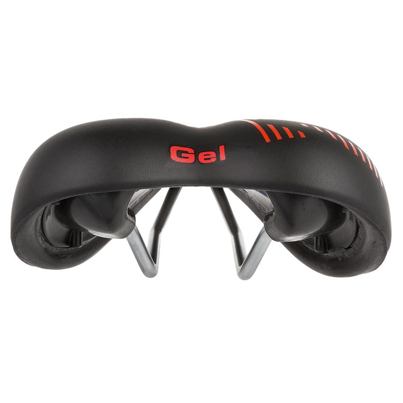 Load image into Gallery viewer, Velo Plush Gel D1 Saddle 267 x 168mm, 478g, Black