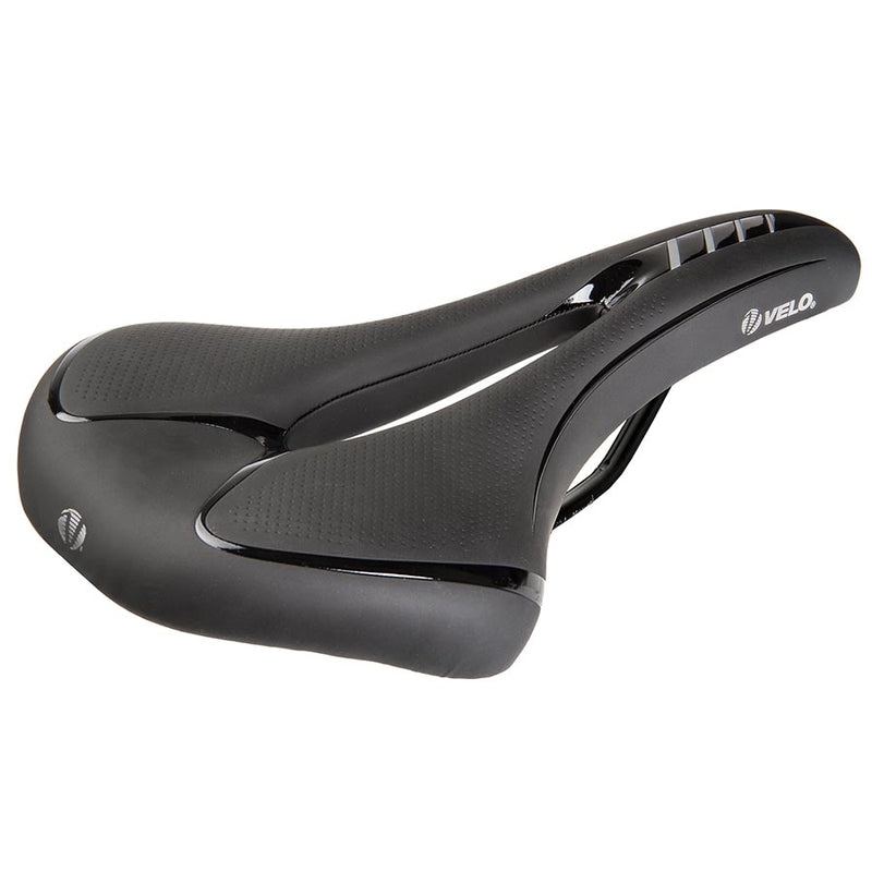 Load image into Gallery viewer, Velo Fit Athlete FC Saddle 276 x 152mm, 317g, Black