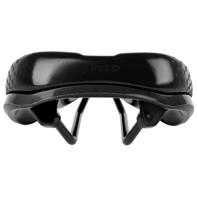 Load image into Gallery viewer, Velo Fit E1 Shorty Saddle 255 x 149mm, Black
